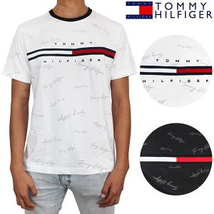 トミーヒルフィガー Tommy Hilfiger メンズ クルーネック Tシャツ ロゴ フラッグ 半袖 アメカジ ファッション トップス｜elshaddai1020