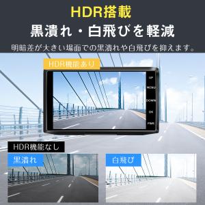 2023年最新型 ドライブレコーダー 前後車内...の詳細画像5