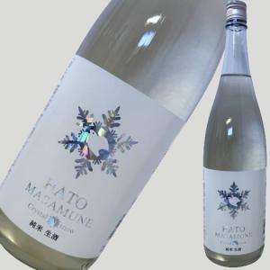 鳩正宗  純米 クリスタルオブスノー 生 1800ml