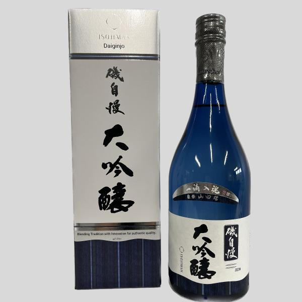 磯自慢大吟醸 一滴入魂 720ml 箱入り