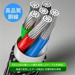 iPhone 充電ケーブル 2m アイホン ケ...の詳細画像5