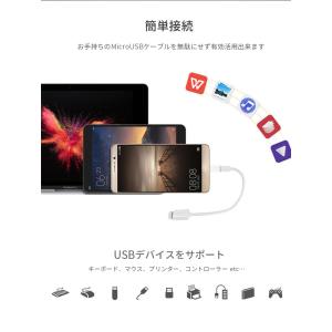 マイクロUSB タイプC 変換 MicroUS...の詳細画像5