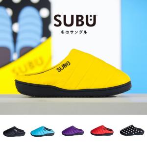 SUBU スブ 冬のサンダル 起毛 サンダル スリッパ ダウン風