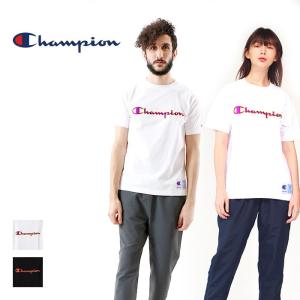 チャンピオン Champion 半袖 Tシャツ ロゴ  トップス 刺繍 アクションスタイル クルーネック カットソー メンズ レディースC3-Q301｜elva