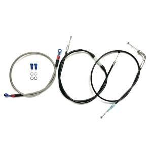 Z250FT A3 アップハンワイヤーセット Bkit　20cmロング