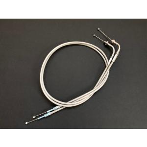 Z400FX メッシュアクセルワイヤー STD 純正長 ノーマル長 日本製　