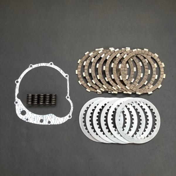 Z400FX Z400J Z550FX Z400GP GPZ400F クラッチ板完全キット 19点セ...