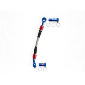 GPZ400F メッシュアンチブレーキホース　2色から選択可能　　