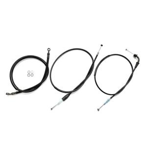 GSX250E GSX400E ザリ　アップハンワイヤーセット Akit　長さ選択可能　　