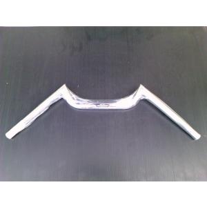 バイク ハンドル オニハンスーパーしぼり15（鬼ハン）22.2mm メッキ
