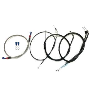ジェイド250 アップハンワイヤーセット Bkit　長さ選択可能　JADE　　