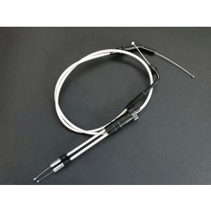 RZ250/350 メッシュアクセルワイヤー STD 純正長 ノーマル長 日本製
