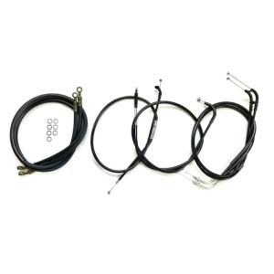 XJR400R 95y−最終型 アップハンワイヤーセット Akit　長さ選択可能