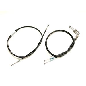 Z1 Z2 Z750FX Z1000MK2 ワイヤーセット ブラック 日本製　長さ選択可能　　