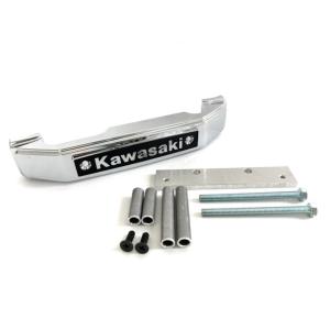 ゼファー400 ゼファー750　メッキフロントエンブレムキット