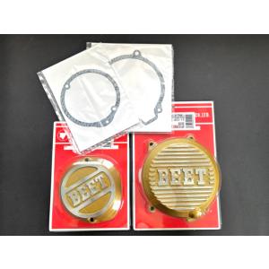 BEET ビート ポイントカバー ジェネレーターカバー ガスケット付 ゴールド　ゼファー400 ゼフ...