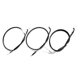 ゼファー750 ワイヤーセット ブラック 日本製　長さ選択可能　　