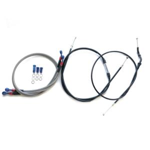 ☆Z400GP アップハンワイヤーセットハーネス付 10cmロング A