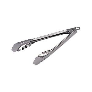 小 フックストッパー付 万能トング 18-0 MT