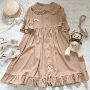 ゆめかわいい ワンピース ピンクの商品一覧 通販 Yahoo ショッピング