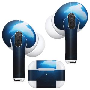 Air Pods Pro 専用 デザインスキンシール 対応 airpodspro エアポッドプロ apple アップル イヤフォン イヤホン  ハート　夜空　海 000068｜emart