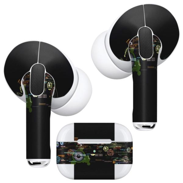Air Pods Pro 専用 デザインスキンシール 対応 airpodspro エアポッドプロ a...
