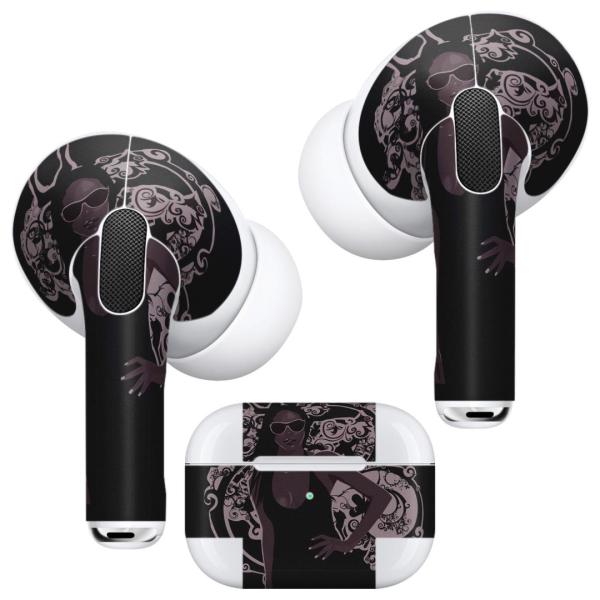 Air Pods Pro 専用 デザインスキンシール 対応 airpodspro エアポッドプロ a...