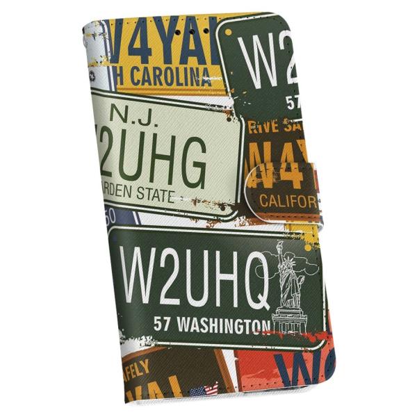 手帳型 docomo softbank au 全機種対応 あり カバー 手帳型スマホ レザー ケース...