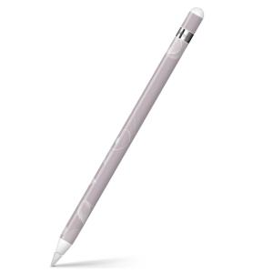 Apple Pencil 専用スキンシール アップルペンシル iPad Pro ApplePen カバー フィルム ステッカー 保護  花　フラワー　紫 001982｜emart