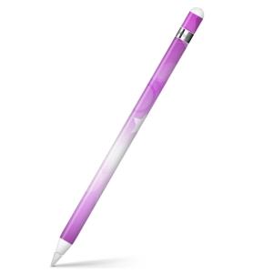 Apple Pencil 専用スキンシール アップルペンシル iPad Pro ApplePen カバー フィルム ステッカー 保護  シンプル　紫 002028｜emart