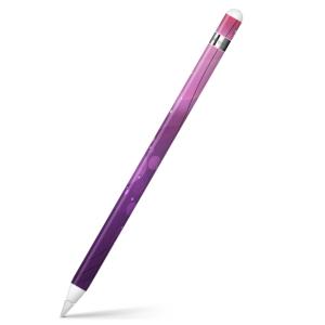 Apple Pencil 専用スキンシール アップルペンシル iPad Pro ApplePen カバー フィルム ステッカー 保護  シンプル　紫 002030｜emart