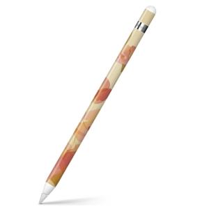 Apple Pencil 専用スキンシール アップルペンシル iPad Pro ApplePen カバー フィルム ステッカー 保護  花　フラワー　ピンク 002041｜emart
