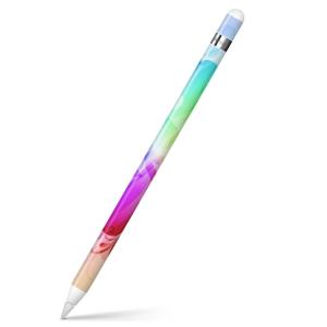 Apple Pencil 専用スキンシール アップルペンシル iPad Pro ApplePen カバー フィルム ステッカー 保護  花　フラワー　カラフル 002070｜emart