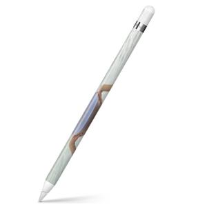 Apple Pencil 専用スキンシール アップルペンシル iPad Pro ApplePen カバー フィルム ステッカー 保護 女の子　おしゃれ　海　海岸　水着 014834
