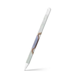 Apple Pencil 第2世代 専用スキンシール アップル アップルペンシル iPad Pro ApplePen フィルム ステッカー 女の子　おしゃれ　海　海岸　水着 014834