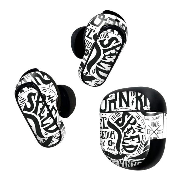 Bose QuietComfort Earbuds II 用 スキンシール ボーズ イヤバッズ2 用...