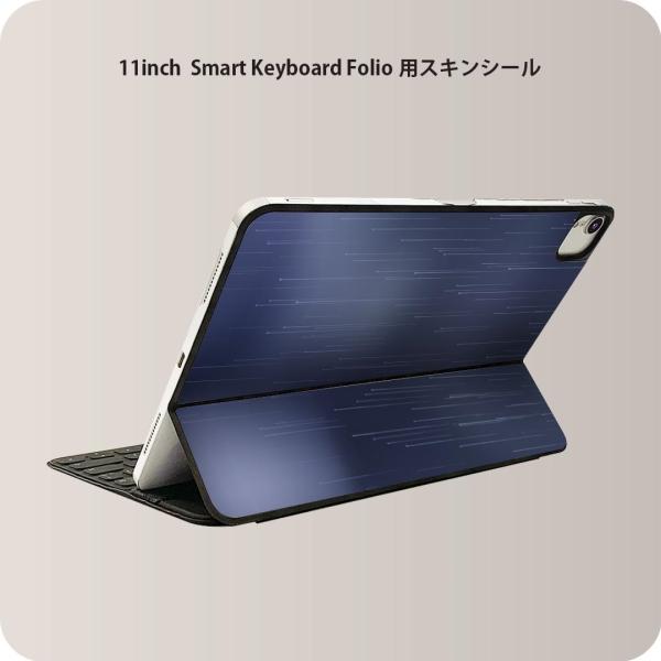 Smart Keyboard Folio 用 スキンシール 11インチ iPad Pro用 第1-4...