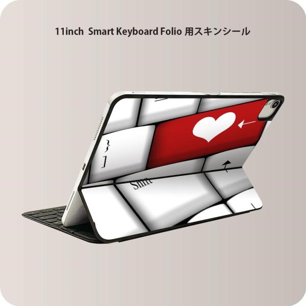 Smart Keyboard Folio 用 スキンシール 11インチ iPad Pro用 第1-4...