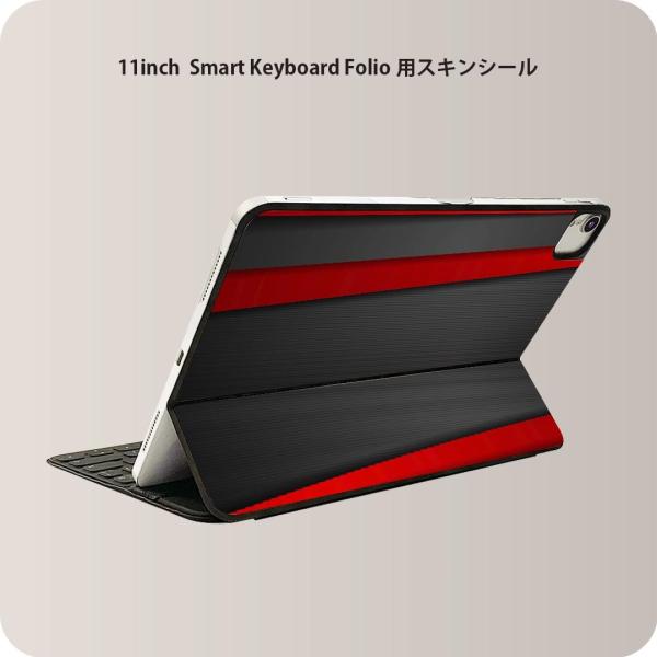 Smart Keyboard Folio 用 スキンシール 11インチ iPad Pro用 第1-4...