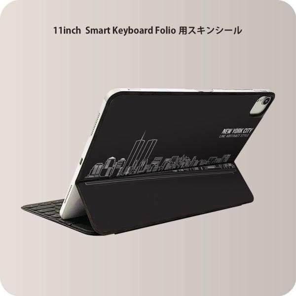 Smart Keyboard Folio 用 スキンシール 11インチ iPad Pro用 第1-4...