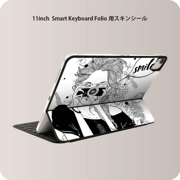 Smart Keyboard Folio 用 スキンシール 11インチ iPad Pro用 第1-4...