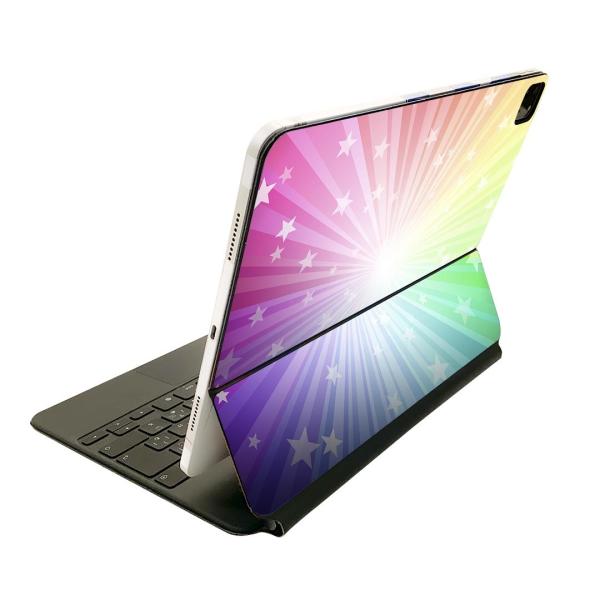 Magic Keyboard 用 全面スキンシール ステッカー 保護シール  前面 背面 iPadp...