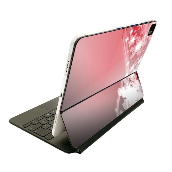 Magic Keyboard 用 全面スキンシール ステッカー 保護シール  前面 背面 iPadp...