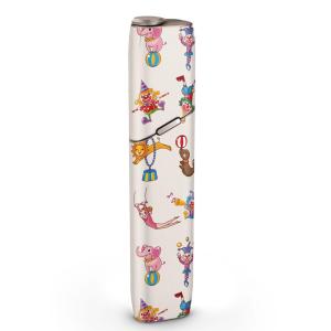 igsticker IQOS3 multi 専用 デザインスキンシール アイコス マルチ ステッカー 電子 たばこ アクセサリー サーカス　イラスト 002494