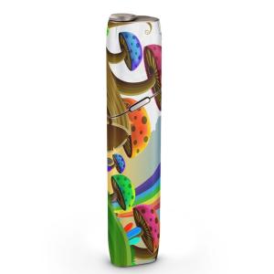 igsticker IQOS3 multi 専用 デザインスキンシール アイコス マルチ ステッカー 電子 たばこ アクセサリー 景色　風景　イラスト 002538