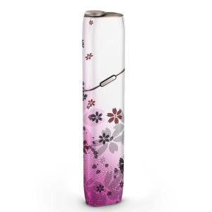 igsticker IQOS3 multi 専用 デザインスキンシール アイコス マルチ ステッカー 電子 たばこ アクセサリー 花　桜　ピンク 002610