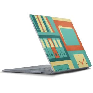 Surface Laptop ラップトップ専用スキンシール Microsoft サーフェス サーフィス ノートパソコン カバー オフィス　イラスト 002398