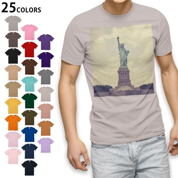 選べる20カラー tシャツ メンズ 半袖 デザイン  S M L XL 2XL 3XL T shir...