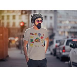 選べる20カラー tシャツ メンズ 半袖 デザ...の詳細画像1