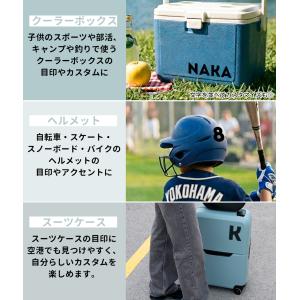 一文字からのステッカー 英字 数字 [ブラック...の詳細画像1